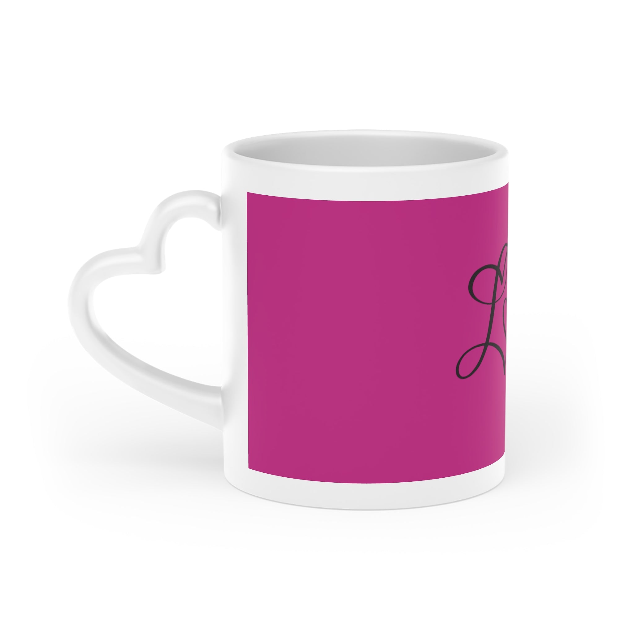 Love Heart Mug — Pink Romantic Coffee Cup for Valentine’s Day & Gifts