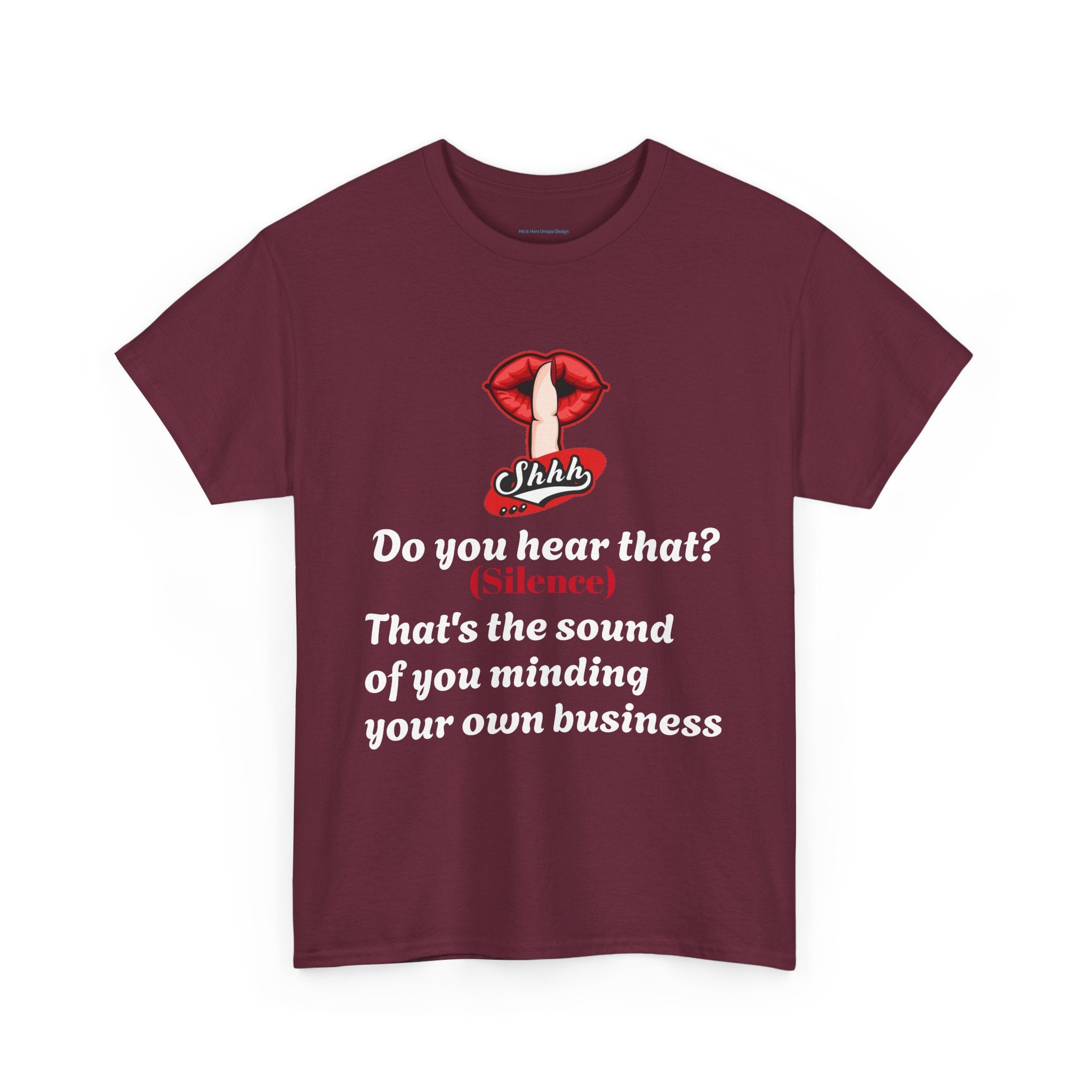 Do You Hear That? Funny Unisex Heavy Cotton Tee