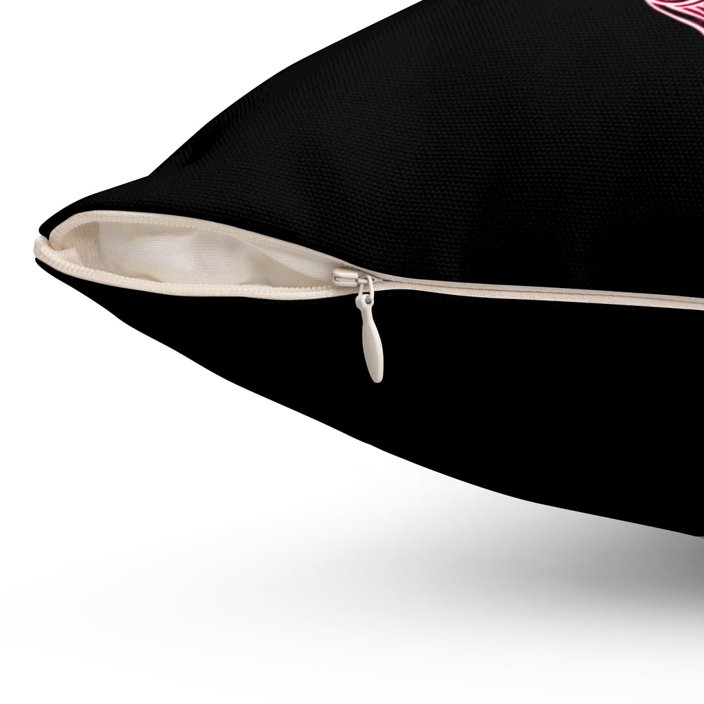 Spun Polyester Square Pillow