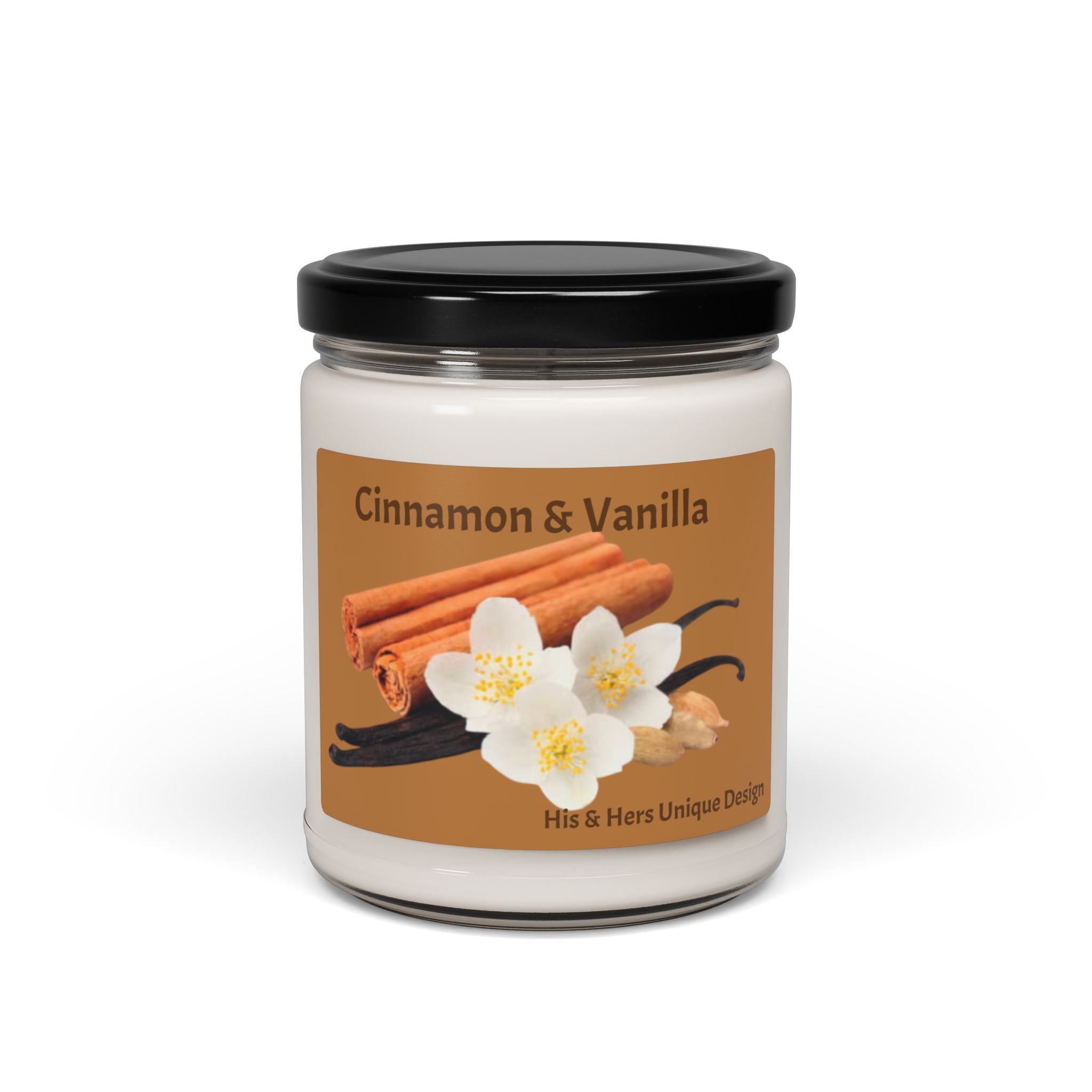 Apple Harvest Scented Soy Candle — 9oz Holiday Fruit & Evergreen Aroma