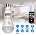 360° Light Bulb WiFi Camera