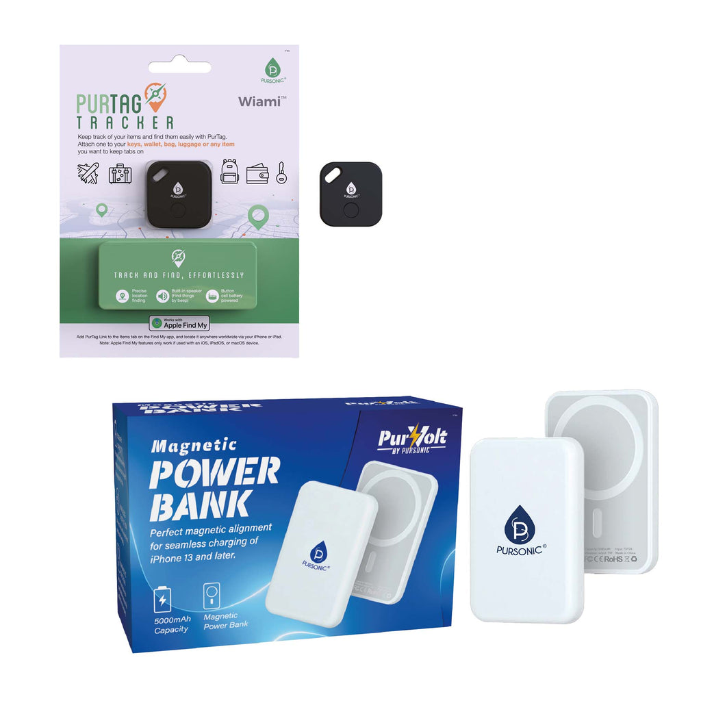 Pursonic Travel Bundle - Charger & Tracker
