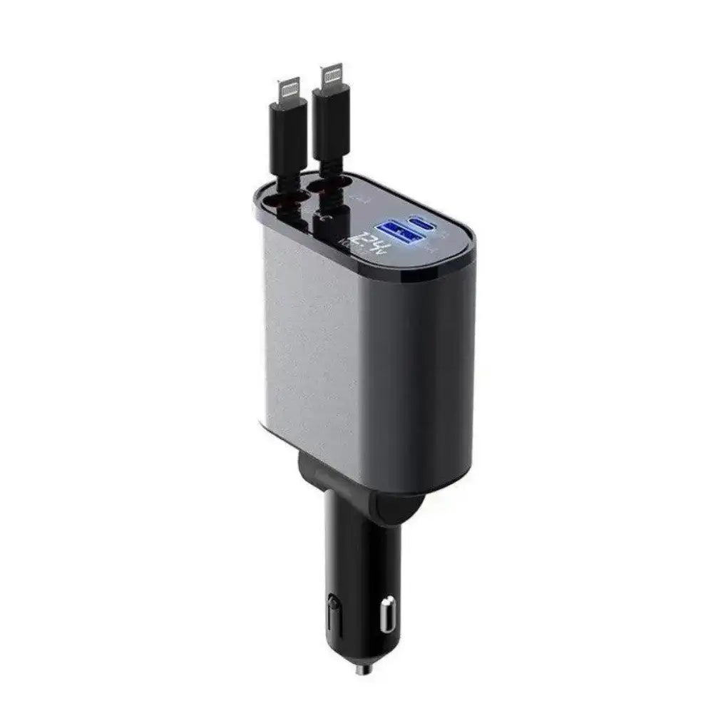 100W Car Phone Charger USB & Type-C