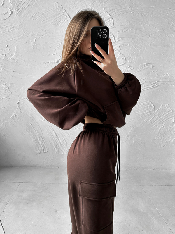 Sports Casual Sweater Set