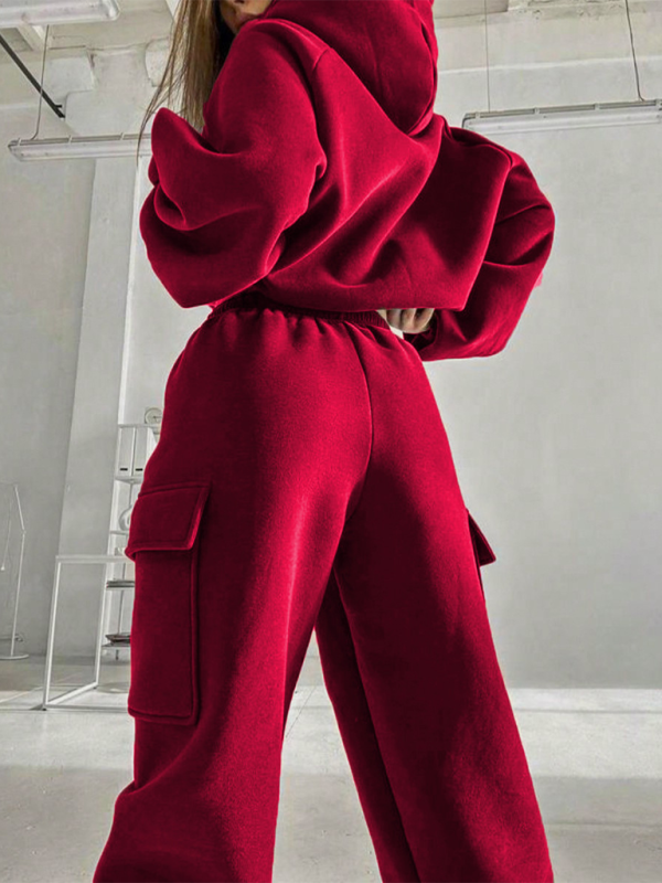 Sports Casual Sweater Set