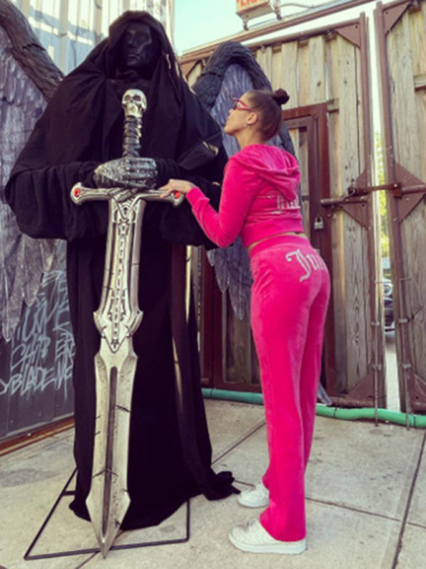 Hooded Sweatshirt & Pants Set