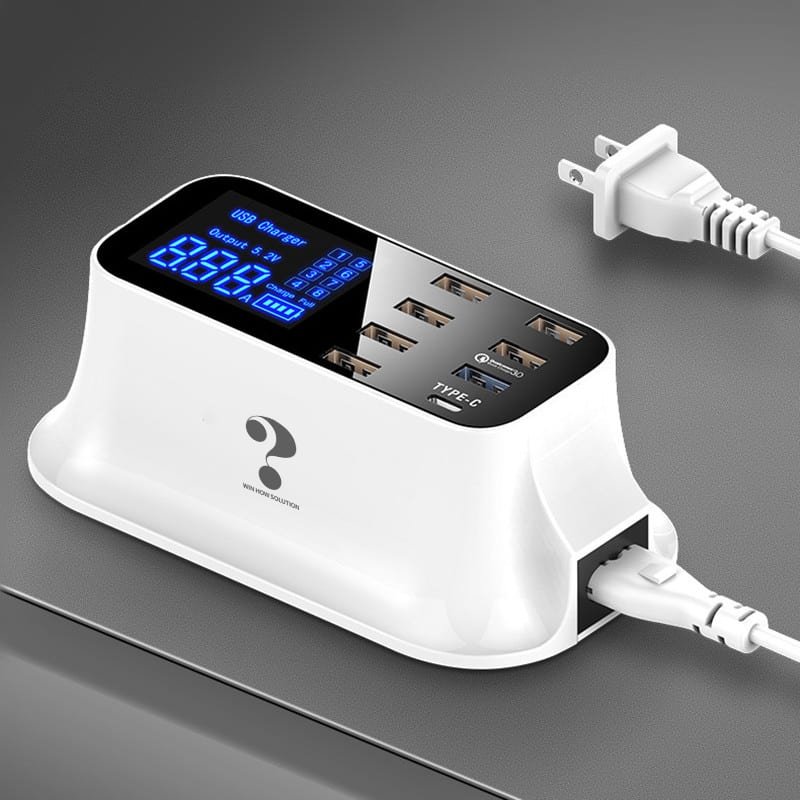 Multi-Port USB-C Charger Station